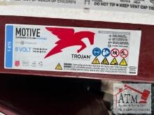 (2) Trojan T-875 8 Volt Batteries