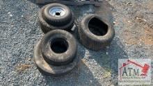 (6) Misc Lawnmower Tires