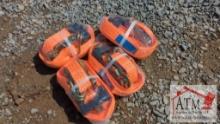 (4) NEW 1.5" x 27' Ratchet Straps 3 Ton Straps