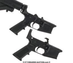 Two Preban Olympic Arms M.F.R. Lower Receivers