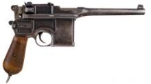 Mauser C96 7.63x25mm Semi Auto Pistol