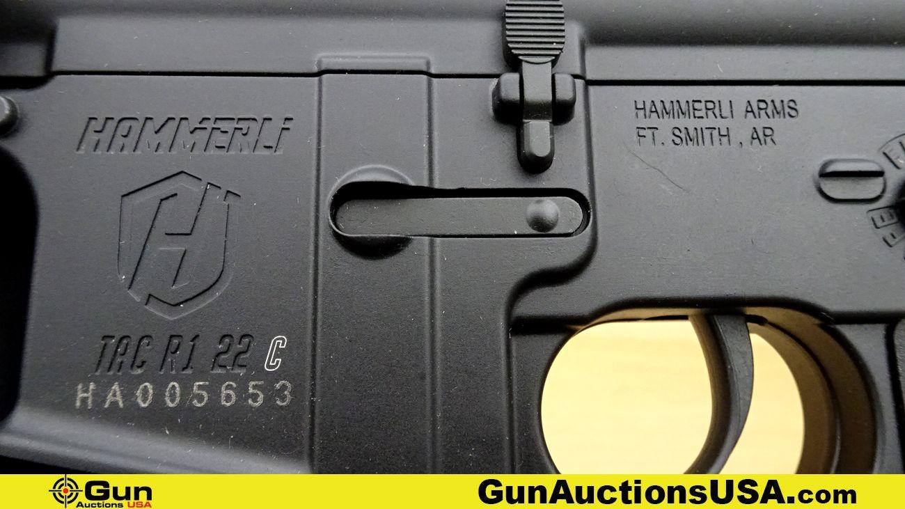 Umarex HAMMERLI TAC R1 22 C .22 LR Rifle. Like New. 16" Barrel. Semi Auto Features Flip Up Sights, 1