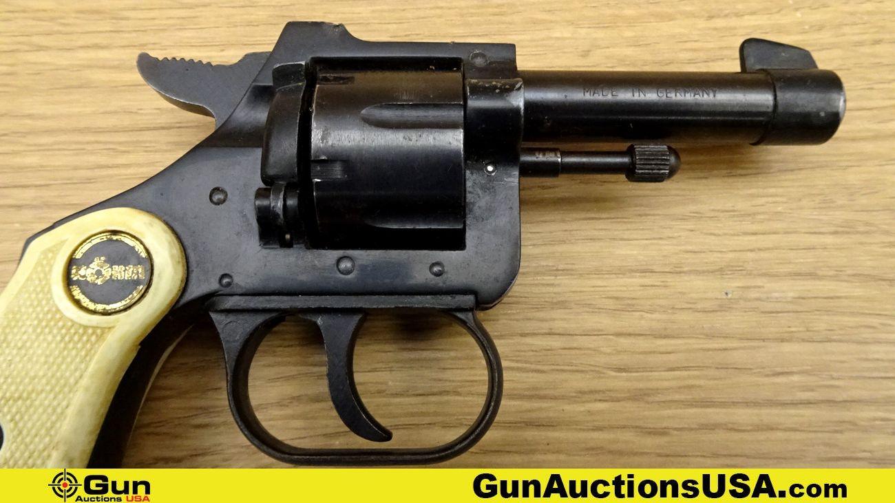 ROHM RG10 .22 Short Revolver. Good Condition. 2.5" Barrel. Shiny Bore, Tight Action Features a Serra