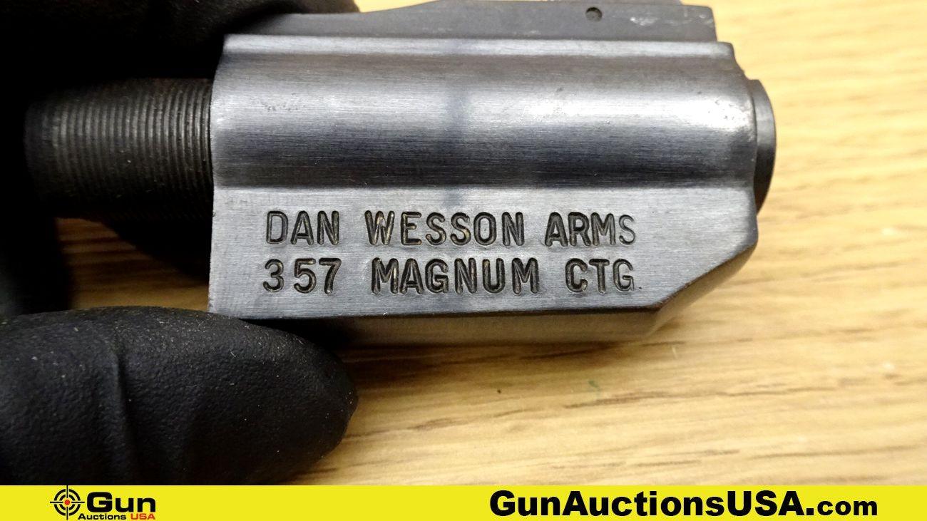 Dan Wesson Arms .357 MAGNUM Barrel. Excellent. 2.5" Barrel. .357 Magnum Barrel, Barrel Shroud with F