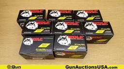 Wolf 22 LR Ammo. 4000 Total Rds; 22 LR MATCH 40 Grain Solid.. (70888)