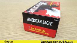American Eagle 38 SPL Ammo. 400 Rds. 38 SPL 158 Grain LRN.. (70180)