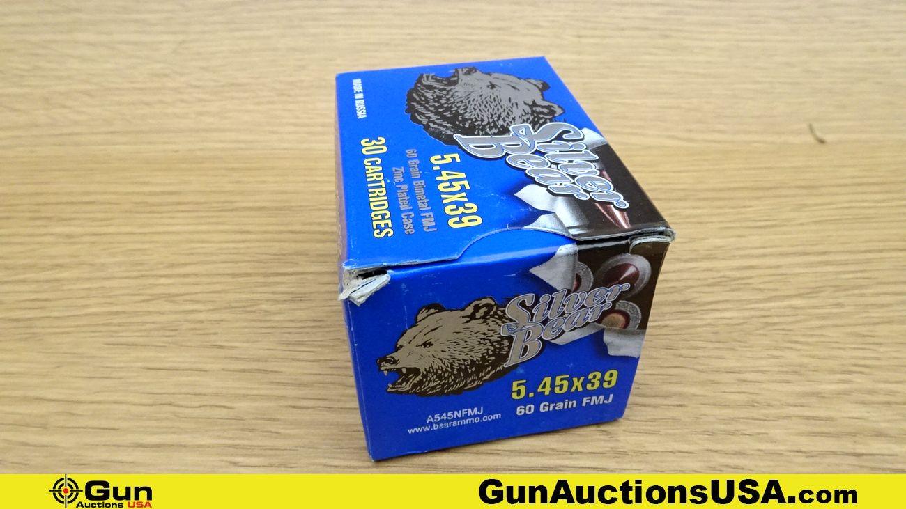 Silver Bear 5.45x39 Ammo. Total Rds.- 300.. (69939)
