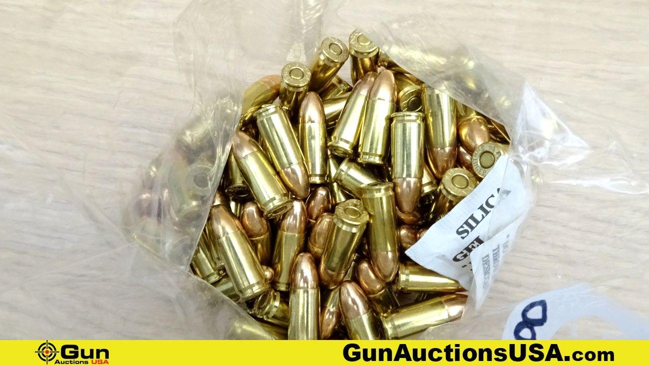 Federal and S&B. 9mm Ammo. Approx. 629 Total Rds. FMJ.. (70187)