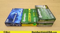 Federal, Remington .270 WIN Ammo. 80 Rds. in Total; 60 Rds.- 130 Gr CORE-LOK. 20 Rds.- POWER SHOK, J