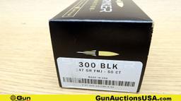 Winchester, HSM, Stryker Ammunition .300 BLACK OUT Ammo. 250 Rds. in Total ; 20 Rds.- HSM 220 Gr Sie