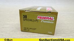 Federal, Remington .38 Special Plus P, .22LR, 12 Ga. 30.06, .270 WIN, .22LR, 17 HMR . Ap
