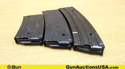Ruger, Etc. .223/5.56 Magazines. Very Good. Lot of 3- - Ruger Mini 14 Magazines, 1 -20 Rd, 1-30 Rd a