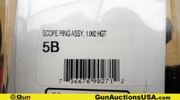 Leupold, Ruger Scope Rings. NEW. Lot of 6; Scope Rings. . (70005)