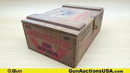 Winchester Ammo Crate. Very Good. Wooden Ammo Crate. Dimensions(15"x10"x6").. (68962)
