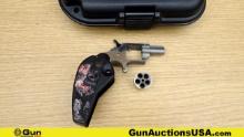 NORTH AMERICAN ARMS 22-5 .22 Short Revolver. Needs Repair. 1 1/8" Barrel. Features Stainless Steel C