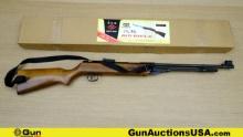 INDUSTRY BRAND B3-1 .177 AIR RIFLE. Excellent. 18" Barrel. Pump Action Features a Front Post Sight,