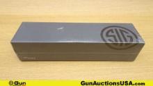 Sig Sauer Whiskey 4 Scope. NEW in Box. Sig Sauer 5-20x50mm Rifle Scope, 30mm Body Tube, FFP, Side Fo