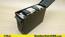 Lake City M2 30-06 Ammo & Ammo Can. 280 Total Rds; 30-06 150 Grain FMJ in 8 Rds Clips. Includes, 1-