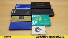 AMT. S&W, Etc. Pistol Box's . Good Condition. Lot of 8; Empty Pistol Box's . (69555) (GSCO73)
