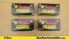 Tulammo Primers. 4000 Total Pcs- Large Rifle Magnum Primers.. (71190) (GSCT34)