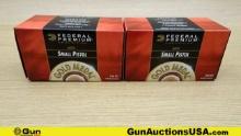 Federal Primers. 1900 Total Pcs- Small Pistol Primers.. (71189) (GSCT75)