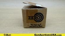 ZERO 9MM Projectiles. Approx. 500 Rds, 125 Gr, JHP. . (65578) (GSCN74)