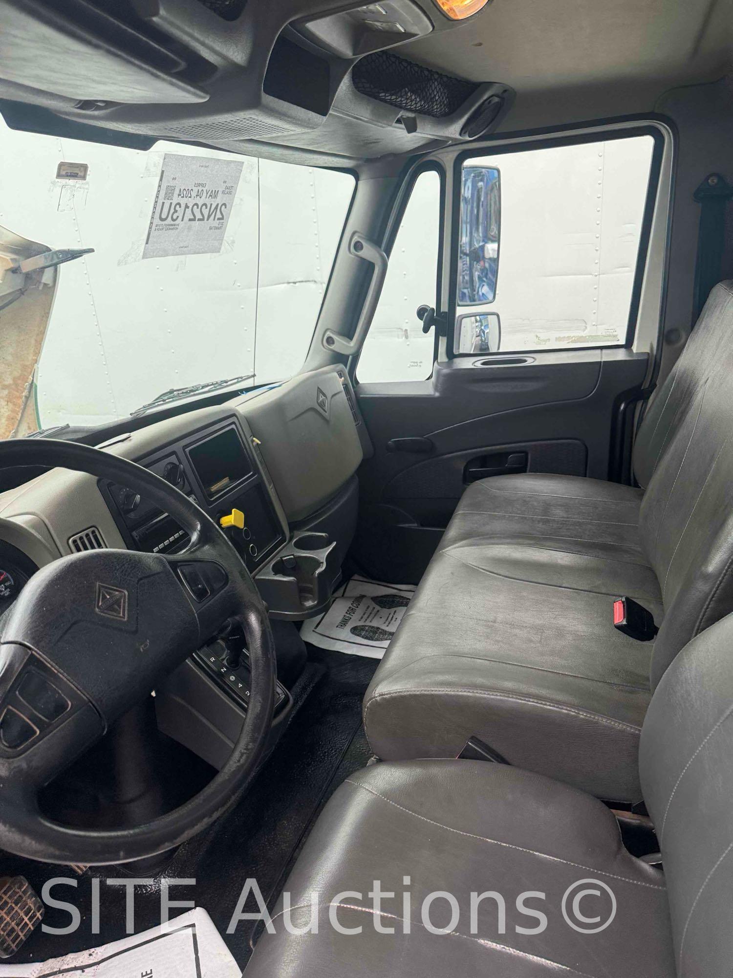 2015 International 4300 S/A Box Truck