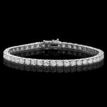 18k White Gold 8.96ct Diamond Bracelet