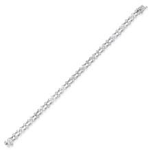 18K White Gold Setting with 3.49ct Diamond Bracelet