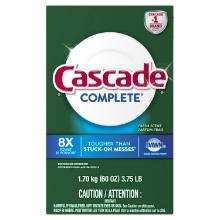 Cascade Powder Dishwasher Detergent, Fresh Scent, 60 Ounces