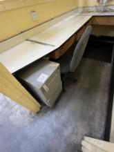 Chair and File Cabinet