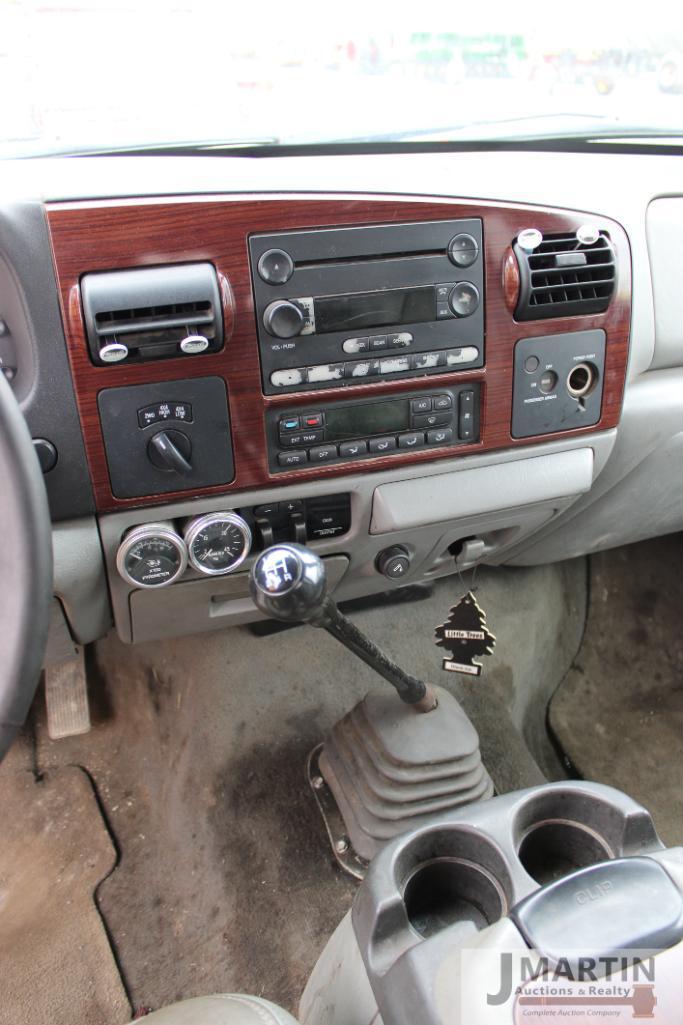2005 Ford F250 service truck