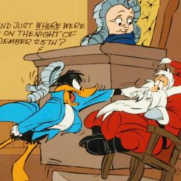 Santa on Trial by Chuck Jones (1912-2002)