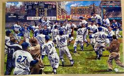 55 Dodgers World Champs by Opie Otterstad