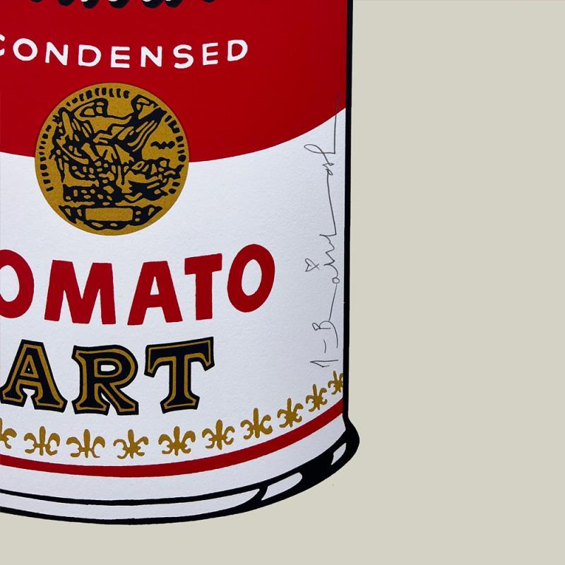 Tomato Pop (Off-White) by Mr Brainwash