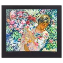 Joven Con Costo De Flores by Royo