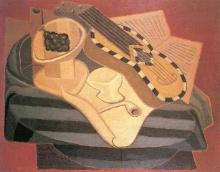 Juan Gris - Guitar With Ornaments