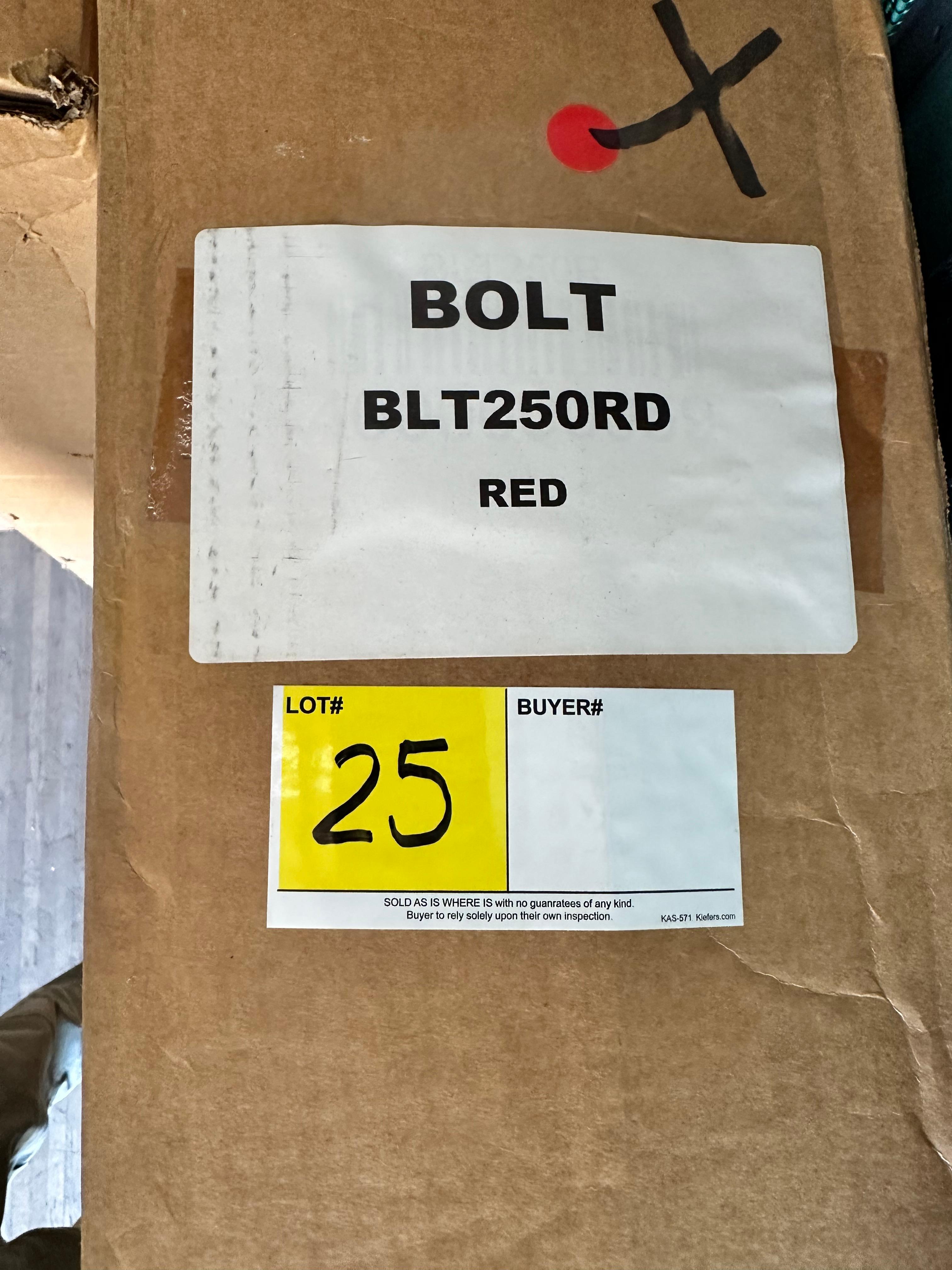 E-TEK BOLT E-BIKE, MODEL: BLT250RD, RED (FOLDABLE)