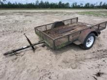 Tilt Single Axle Trailer