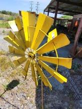 Yellow Metal Wind Mill
