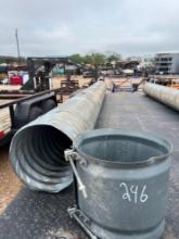14'' x 16' Culvert Pipe with Connector Band Local Ranch Sell-Out