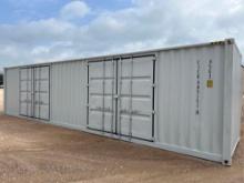 One Trip 40' HiCube Container 2 Large Side Doors and 1 Set of End Doors Box: CICU4851514