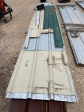 22 Z-Purlins...- ONE MONEY 14 - 23' X 7 1/2" 8 - 24' X 3 1/2"... Comes with Assorted Cover Sheets an