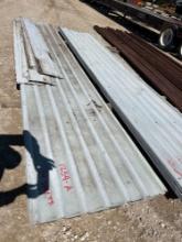 Approx. 34 Sheets of 17'4" Light Grey U-Panel - Sold by the Lot