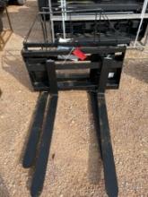 Unused Pallet Fork Attachment SOLD ONE SET PER LOT SN: SA24021809G