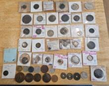 MIXED FOREIGN COIN LOT