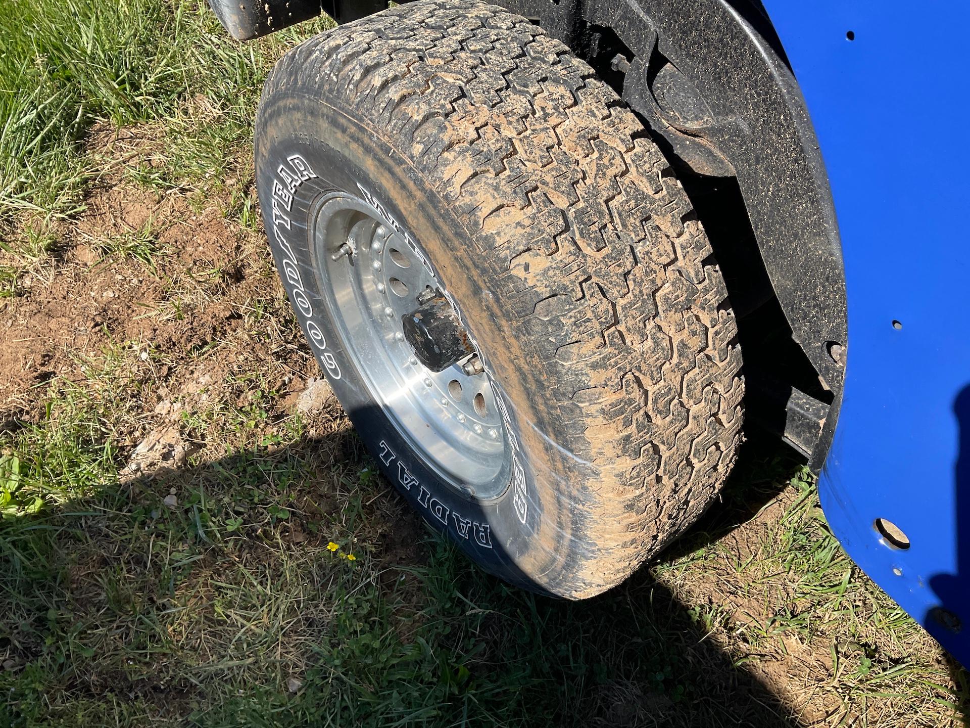 1998 Royal Blue Jeep