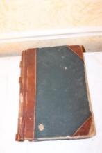 1800's Receipt Book from Seaton Illinois