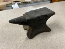 Small cast iron anvil