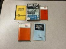 Flat of Case, Ford, Quick-Way and LeTourneau manuals